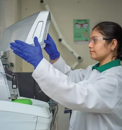 A Syngene sign board for assembling point